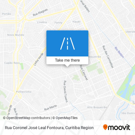 Rua Coronel José Leal Fontoura map