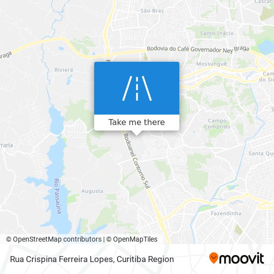 Rua Crispina Ferreira Lopes map