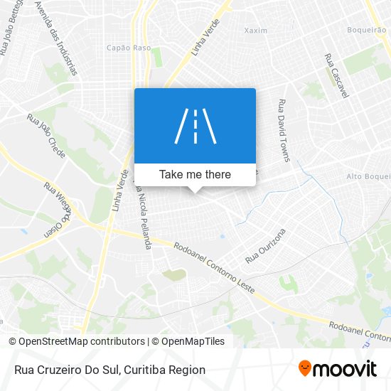 Rua Cruzeiro Do Sul map