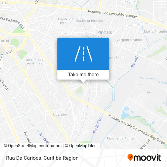 Rua Da Carioca map