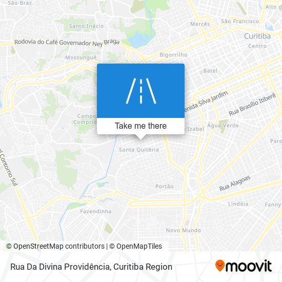 Rua Da Divina Providência map