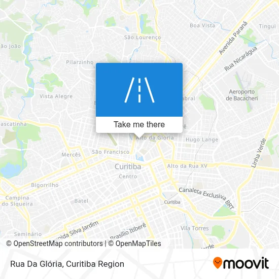 Rua Da Glória map