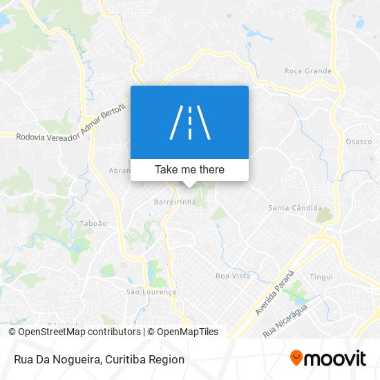 Mapa Rua Da Nogueira