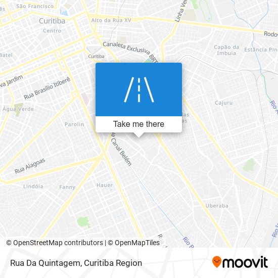 Rua Da Quintagem map