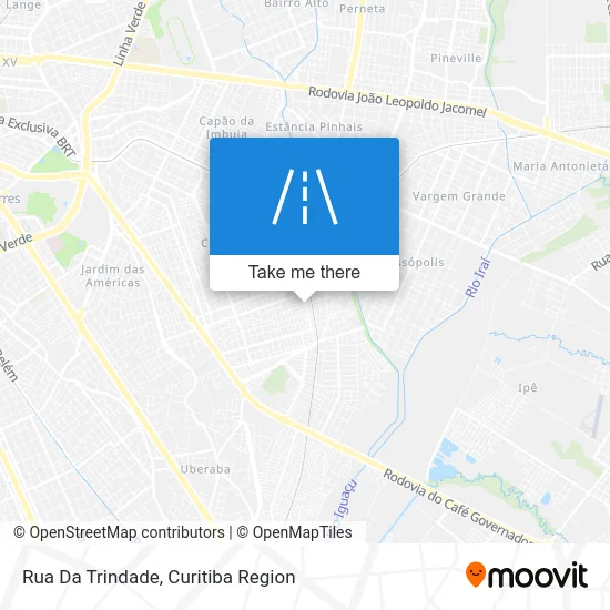 Rua Da Trindade map