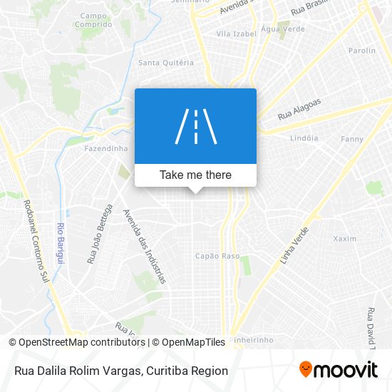 Rua Dalila Rolim Vargas map