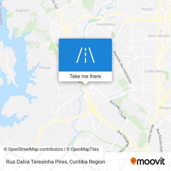 Rua Dalva Teresinha Pires map