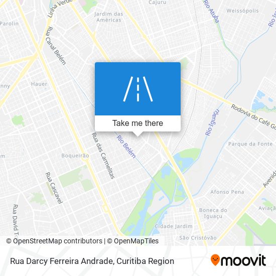 Rua Darcy Ferreira Andrade map