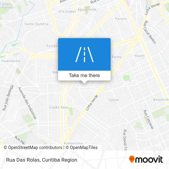 Rua Das Rolas map