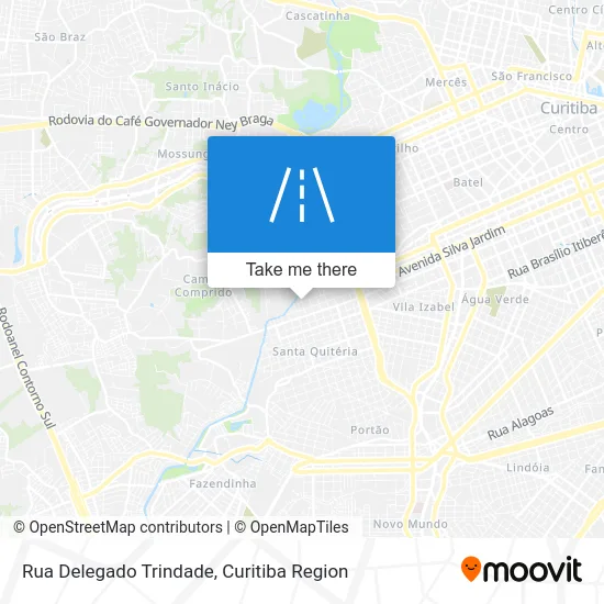 Rua Delegado Trindade map