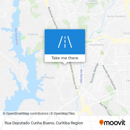 Rua Deputado Cunha Bueno map