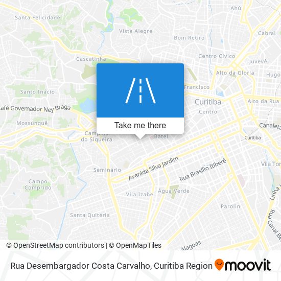 Rua Desembargador Costa Carvalho map