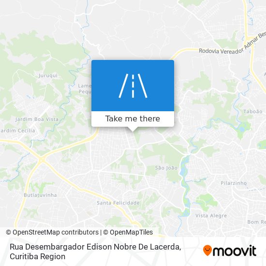 Rua Desembargador Edison Nobre De Lacerda map