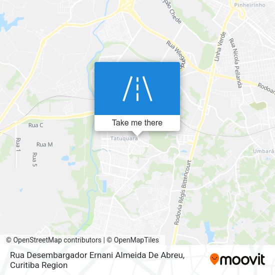 Rua Desembargador Ernani Almeida De Abreu map