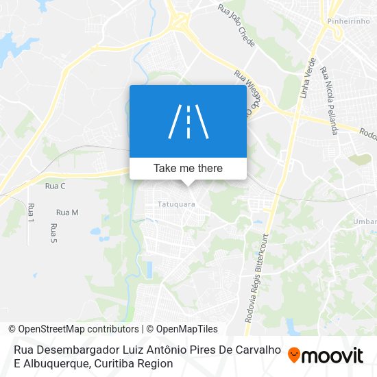Rua Desembargador Luiz Antônio Pires De Carvalho E Albuquerque map