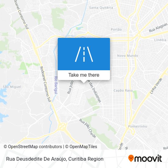 Rua Deusdedite De Araújo map