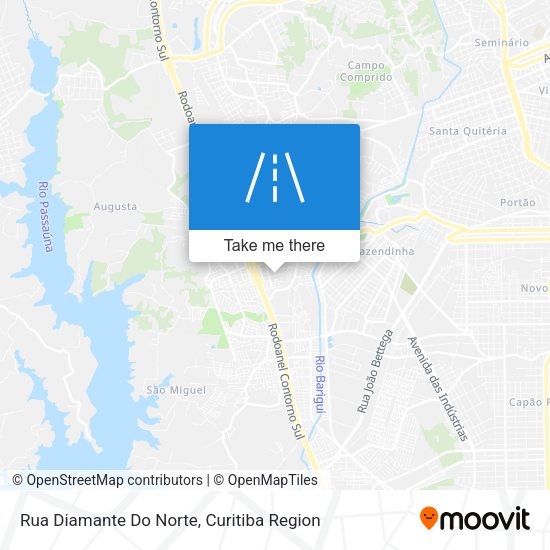 Rua Diamante Do Norte map