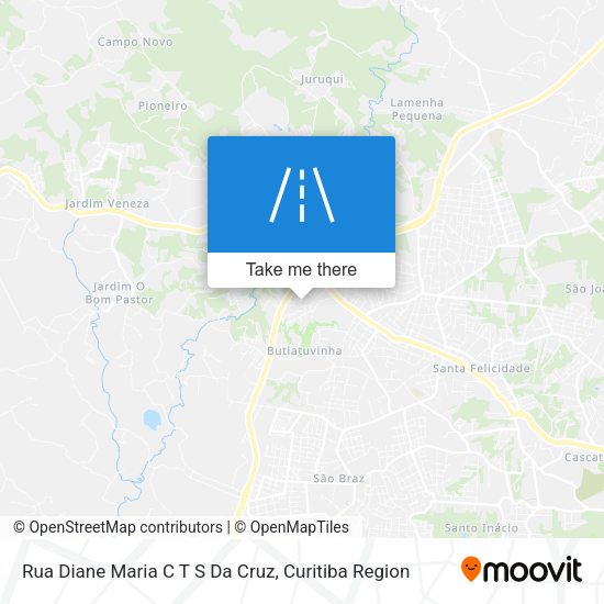 Rua Diane Maria C T S Da Cruz map
