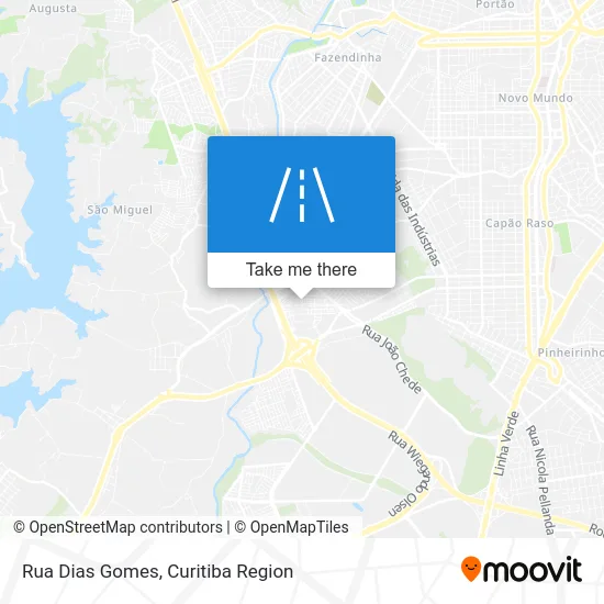Rua Dias Gomes map