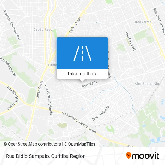 Rua Didio Sampaio map