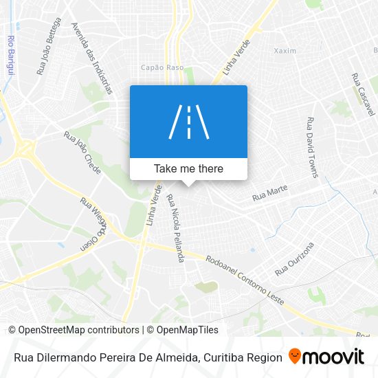 Rua Dilermando Pereira De Almeida map