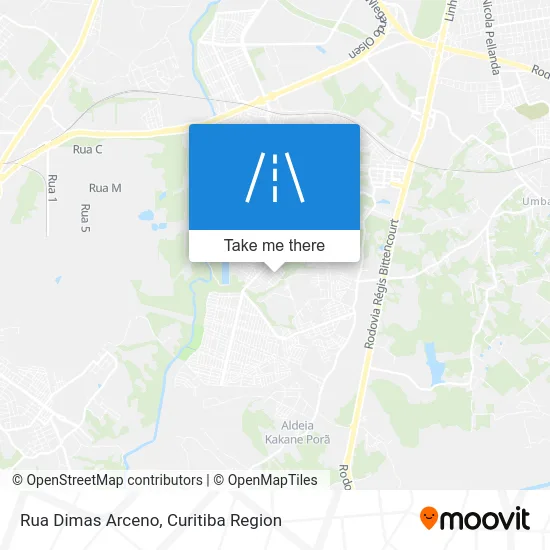 Rua Dimas Arceno map