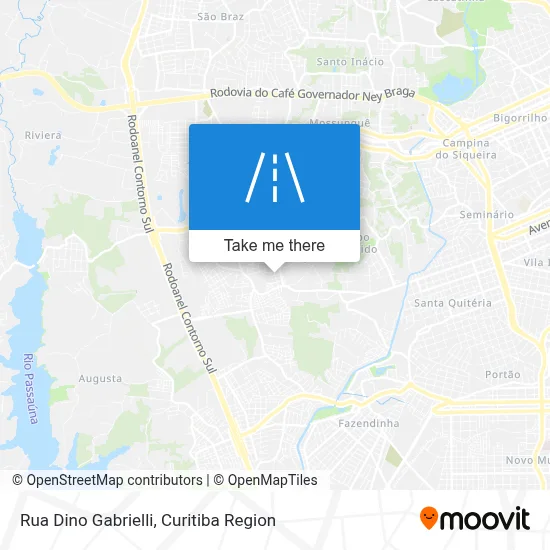 Rua Dino Gabrielli map