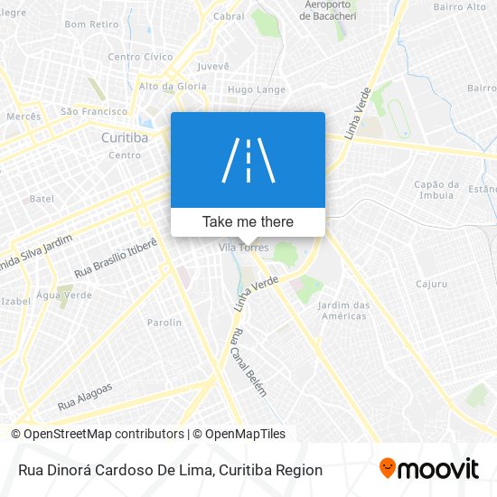 Rua Dinorá Cardoso De Lima map