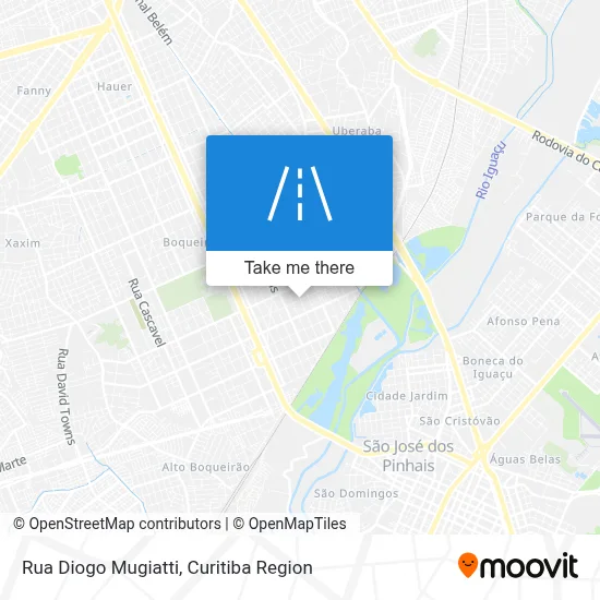 Rua Diogo Mugiatti map
