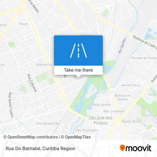 Rua Do Barnabé map