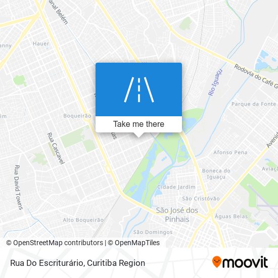 Rua Do Escriturário map