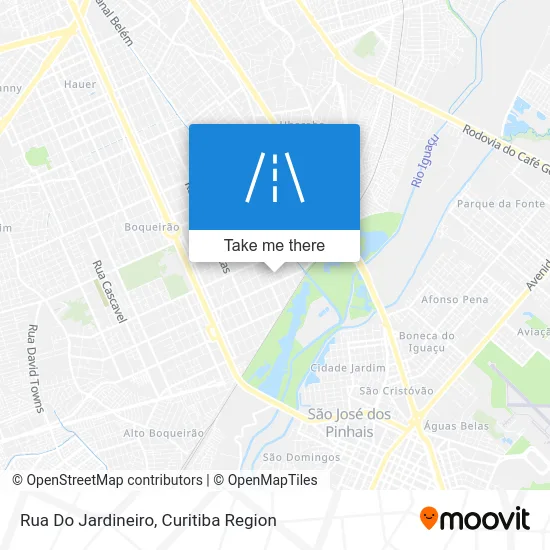 Rua Do Jardineiro map