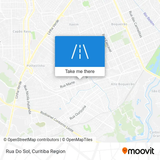 Rua Do Sol map