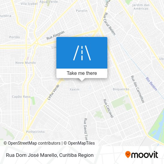 Rua Dom José Marello map