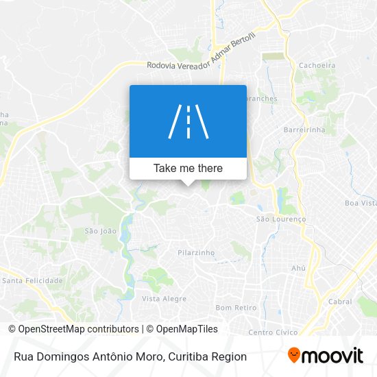 Rua Domingos Antônio Moro map