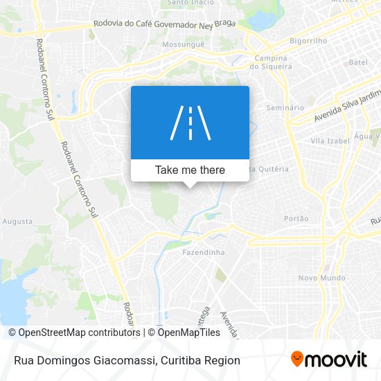 Rua Domingos Giacomassi map