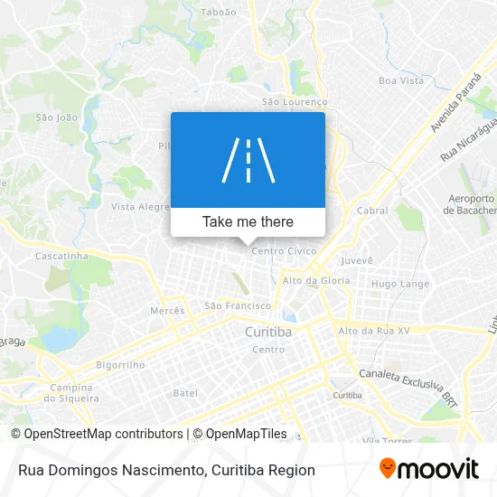 Rua Domingos Nascimento map