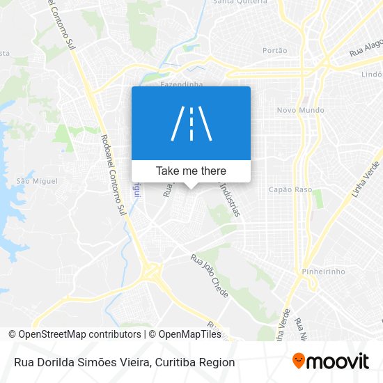 Rua Dorilda Simões Vieira map