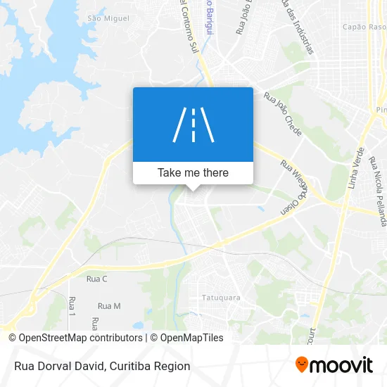 Rua Dorval David map