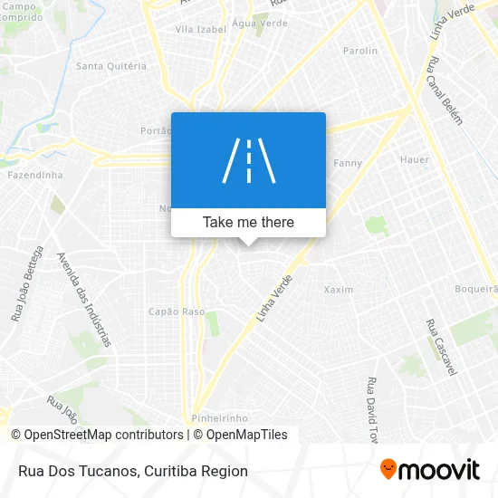 Rua Dos Tucanos map
