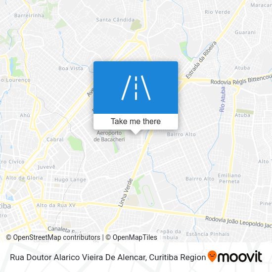 Rua Doutor Alarico Vieira De Alencar map