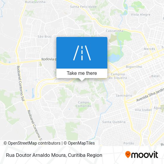 Rua Doutor Arnaldo Moura map