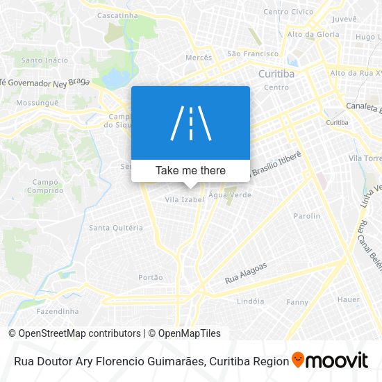 Rua Doutor Ary Florencio Guimarães map