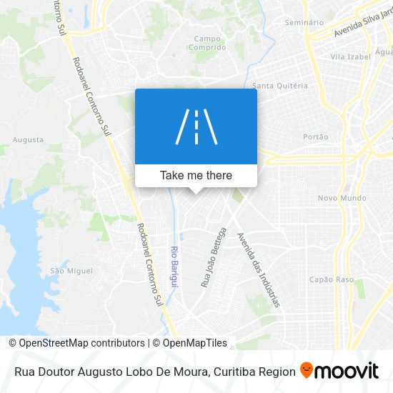 Rua Doutor Augusto Lobo De Moura map