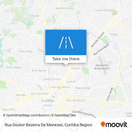 Rua Doutor Bezerra De Menezes map