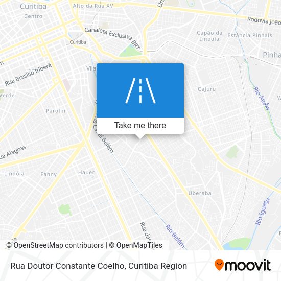 Rua Doutor Constante Coelho map