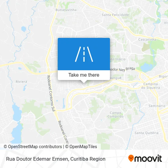 Rua Doutor Edemar Ernsen map