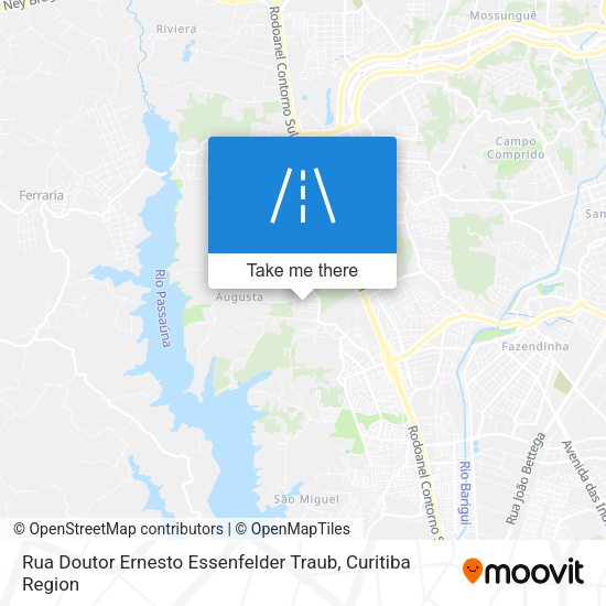 Rua Doutor Ernesto Essenfelder Traub map