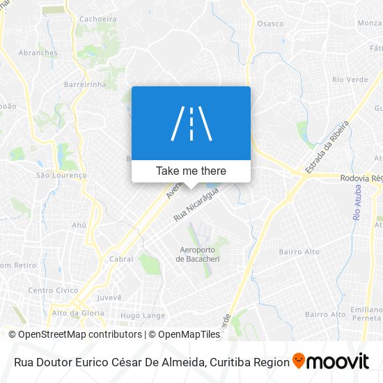 Rua Doutor Eurico César De Almeida map