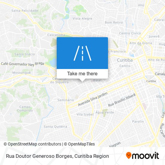 Rua Doutor Generoso Borges map